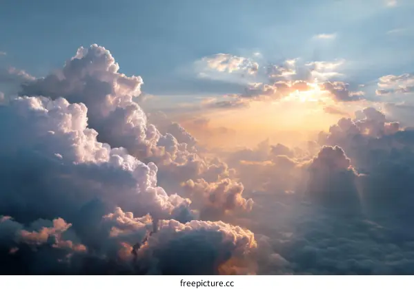 Majestic Cloudscape at Sunrise