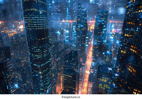 Science fiction city