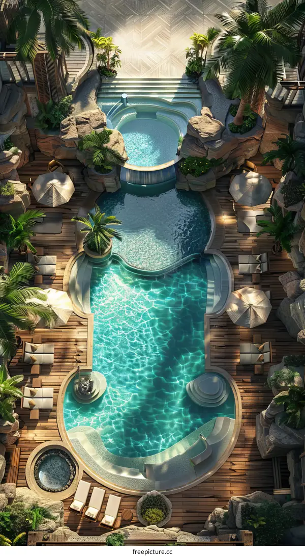 Luxury Hotel Swimming Pool