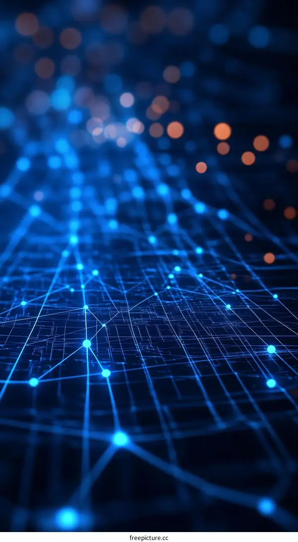 Abstract Digital Network Connections