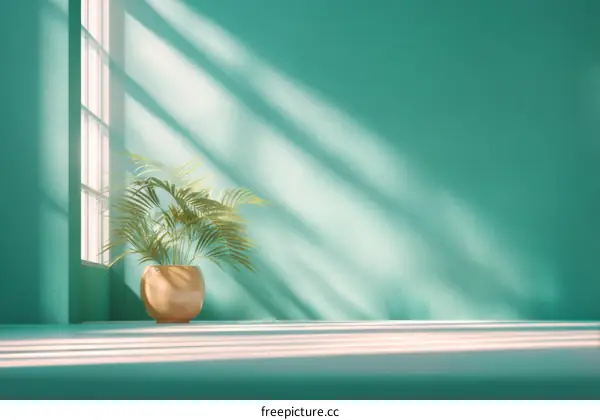 Minimalist Interior Design with Sunlight