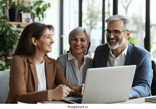 Business Colleagues Discussing Project