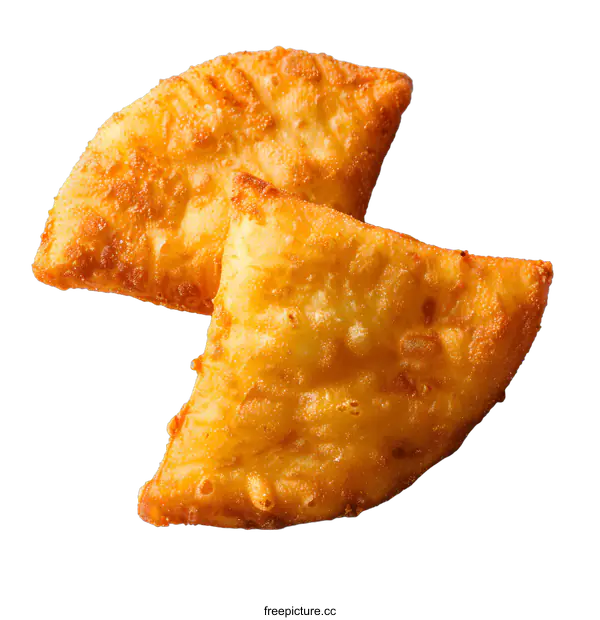 [Transparent Background PNG]Two pieces of fried dough
