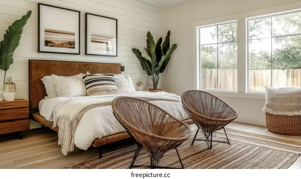 Modern Boho Bedroom Interior Design
