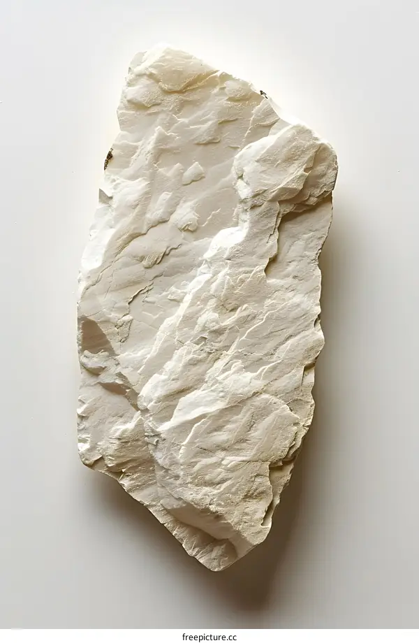 Rough surface of a piece of marble