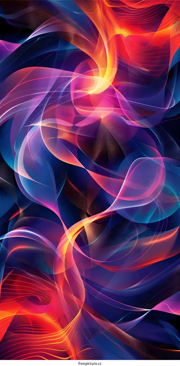 Colorful geometric lines