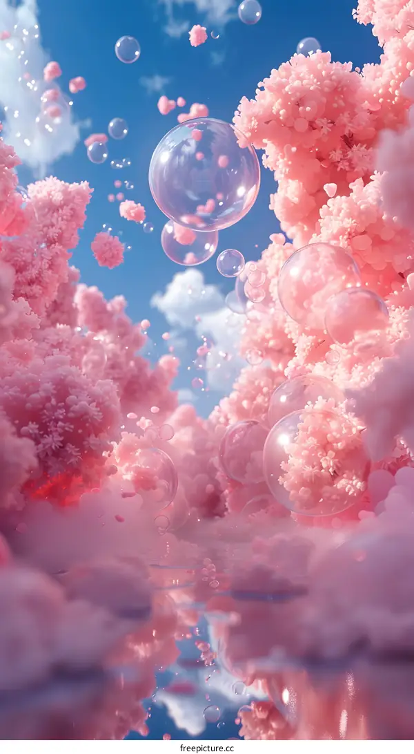 A Pink Dream Forest