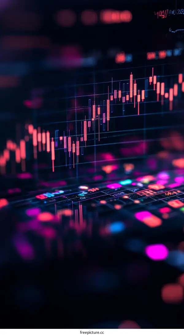 Abstract Financial Data Visualization