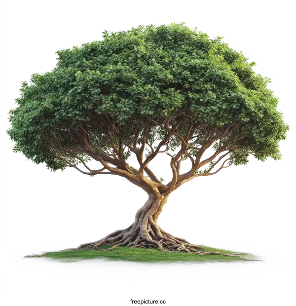 [Transparent Background PNG]Majestic Tree with Lush Foliage