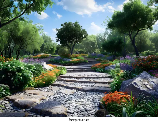 Landscape design效果图