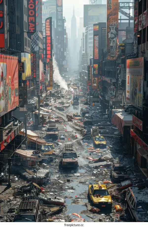 Doomsday Scene of Apocalypse