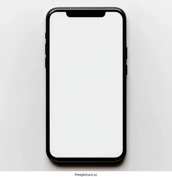 Blank Smartphone Display Mockup
