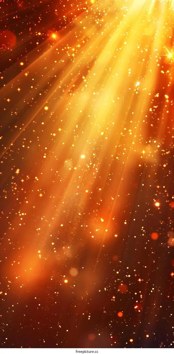 Golden glitter background