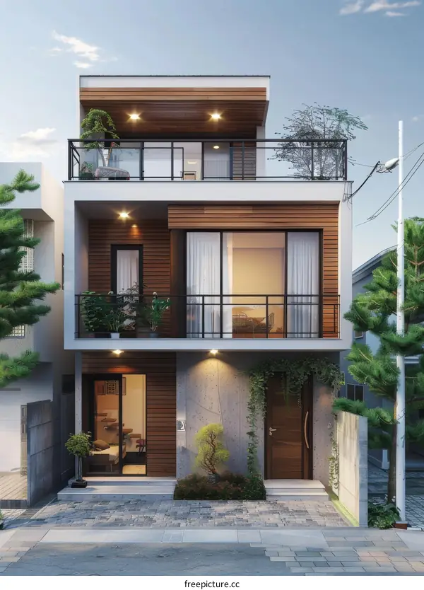 Modern Townhouse Architecture