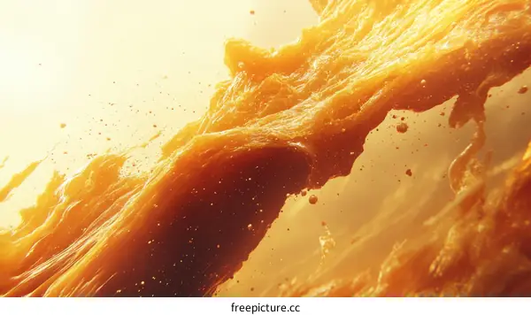 Abstract Flowing Liquid Texture