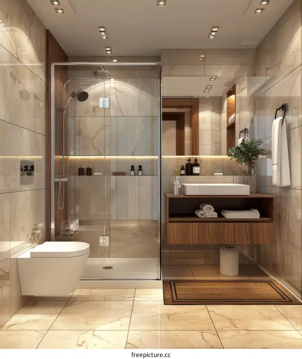 Modern Luxury Bathroom Interior Design