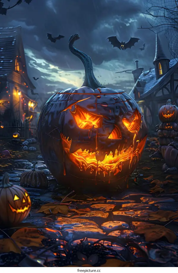 Halloween Pumpkin Lantern