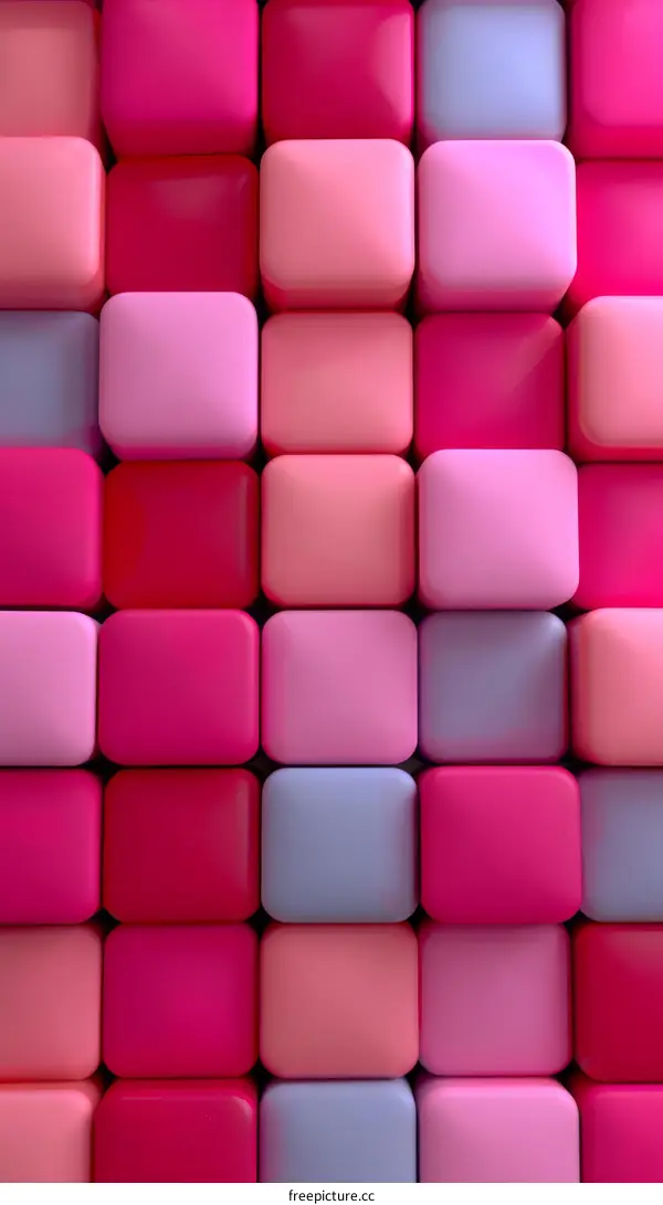 Colorful 3D Cubes