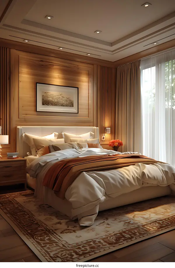 A cozy and comfortable bedroom