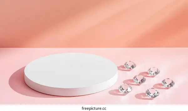 Elegant Diamond Display Stand