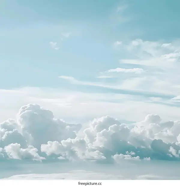 Beautiful Sky With White Clouds