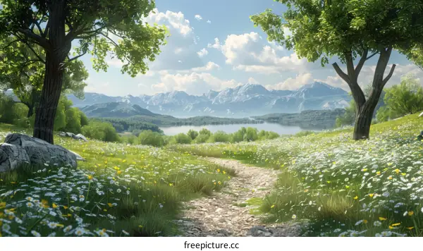 The Countryside in Full Bloom