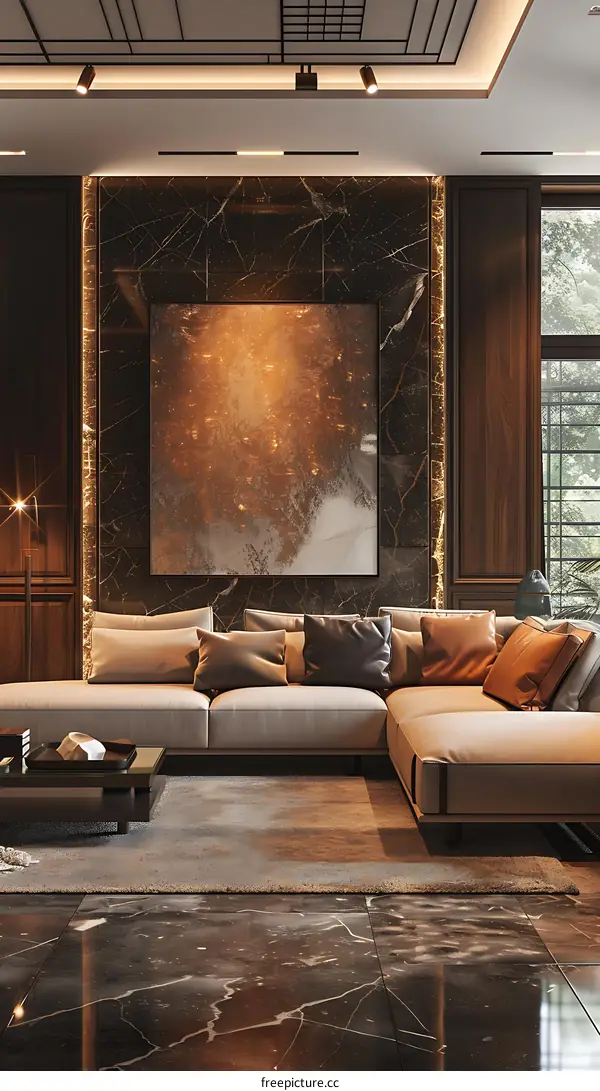 Luxurious Modern Living Room