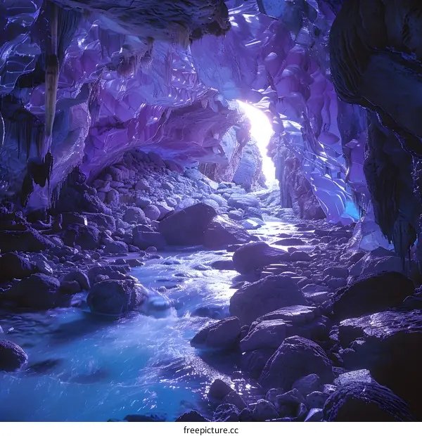 Underground River Cave Nature