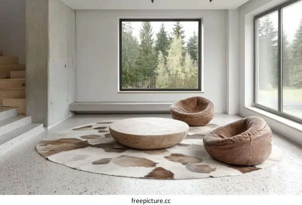 Modern Minimalist Living Room Interior Design