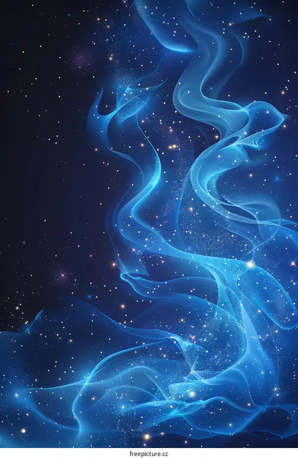 The vast and deep universe nebula