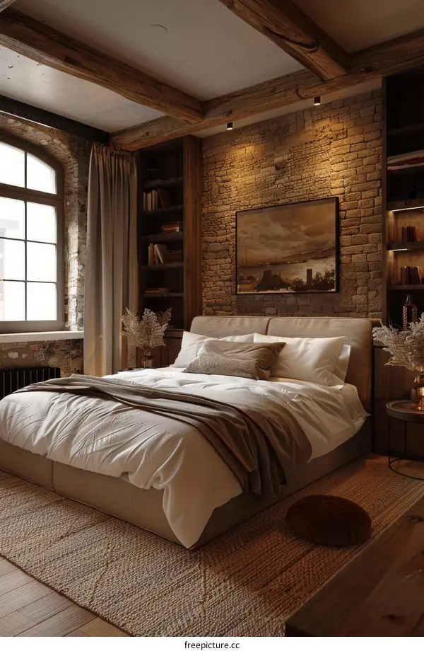 Rustic Bedroom Interior Design