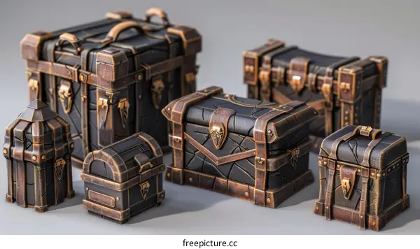 Dungeons and Dragons Treasure Chests