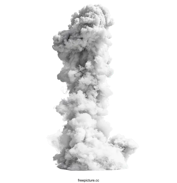 [Transparent Background PNG]Abstract Smoke Illustration with a Powerful Visual Impact