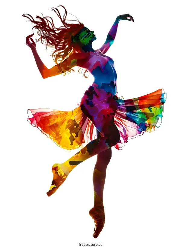 Colorful Dance of Freedom