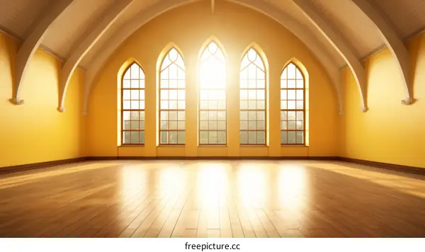 Bright Spacious Chapel Interior