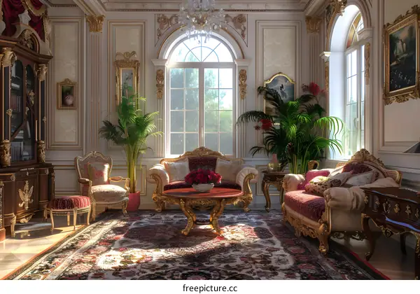 Luxurious interior design