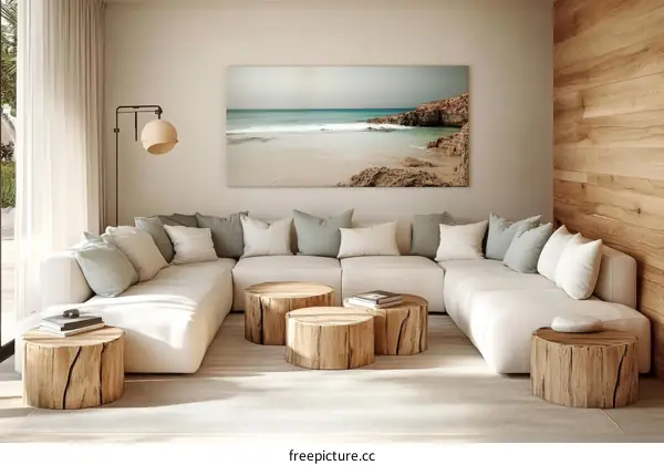 Modern Minimalist Living Room Interior Design