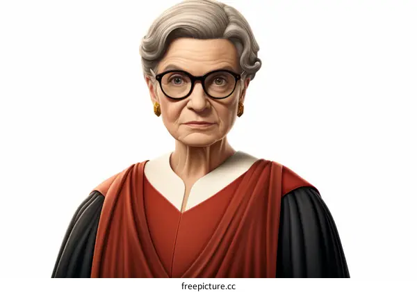 Portrait of Ruth Bader Ginsburg