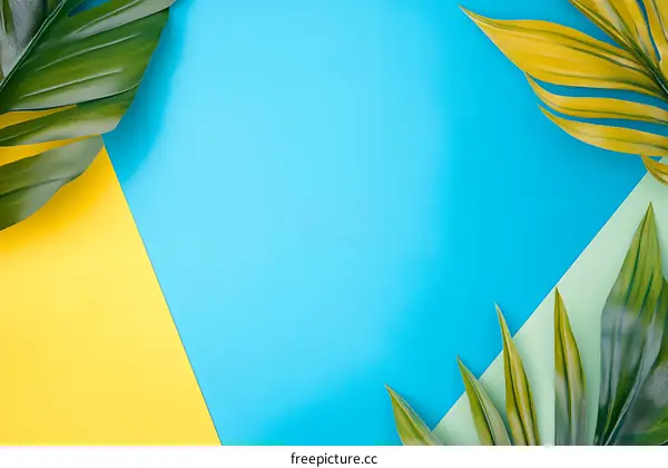 Green Leaves Background Summer Nature