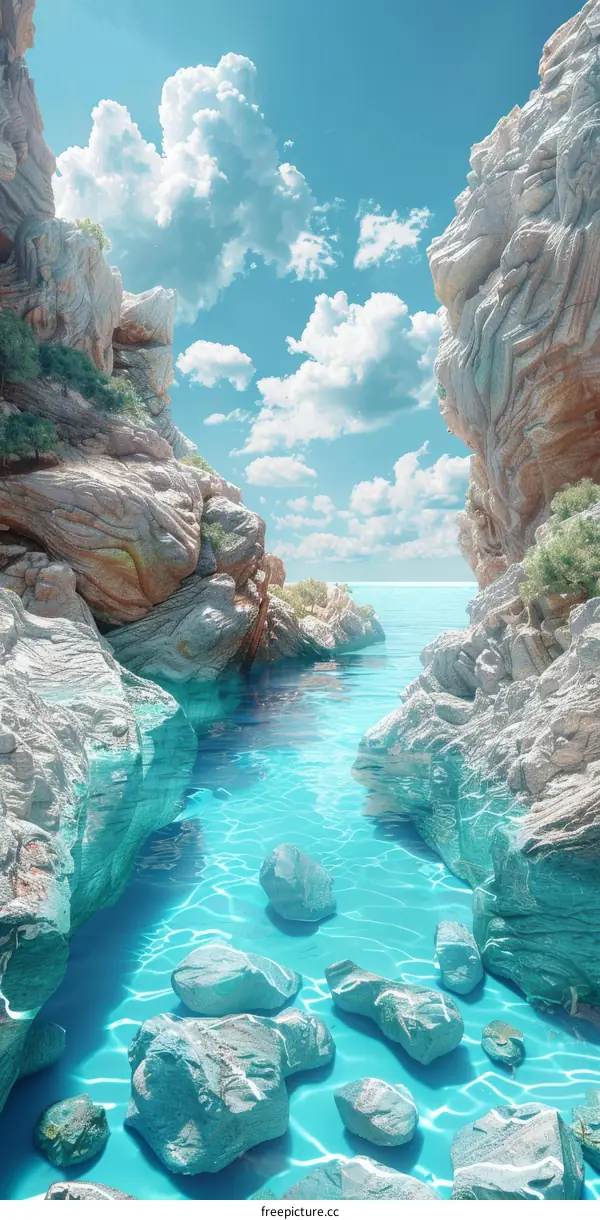 Crystal Clear Ocean Water