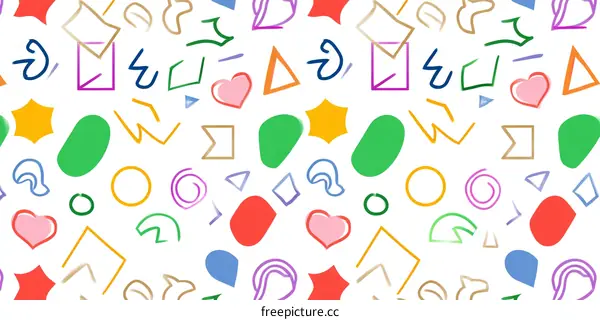 Abstract Geometric Pattern Background Design