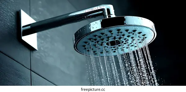 Modern Shower Head with Water Spray