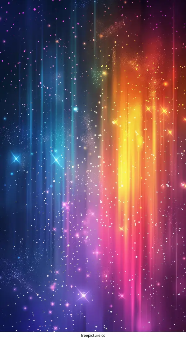 Vibrant Nebula in the Milky Way