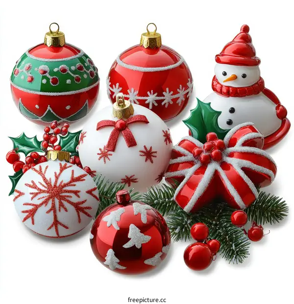 Christmas Ornaments Festive Decoration Collection