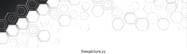 Abstract Hexagon Pattern Background Design