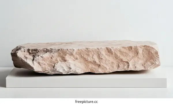 Natural Raw Stone Slab Display