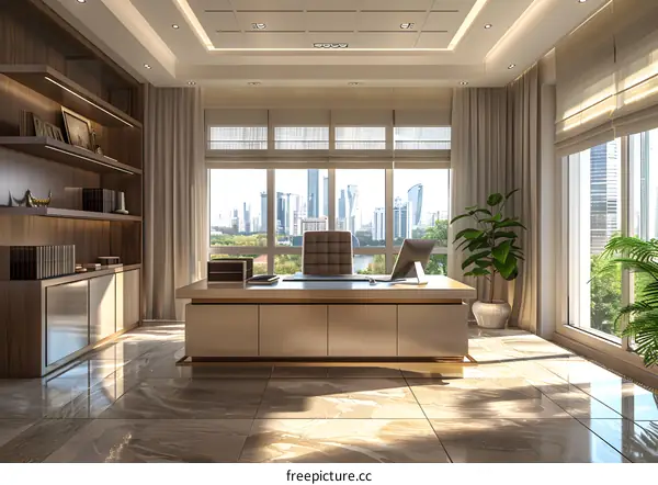 Luxury and Modern Office Interior Design