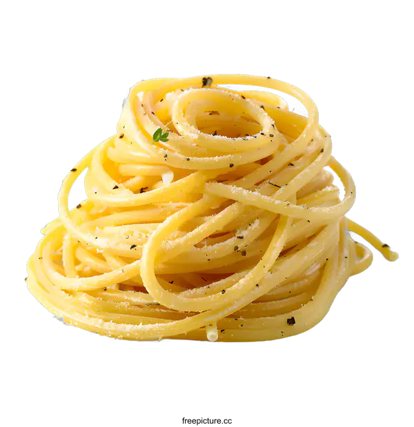 [Transparent Background PNG]A plate of spaghetti