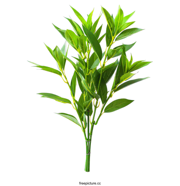 [Transparent Background PNG]Green Leaves on transparent background