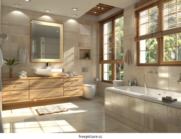 Modern Elegant Bathroom Interior Design
